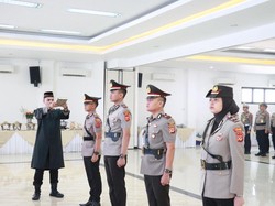 4 Kasat dan 1 Kapolsek di Polres Bogor Dirotasi, Ini Pesan Kapolres