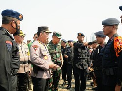 Kapolri Pimpin Apel Operasi Mantap Brata, Ingatkan Kompleksitas Pemilu 2024