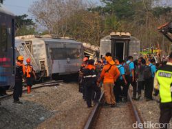 KAI Bakal Periksa Masinis Buntut Kecelakaan Kereta di Sentolo