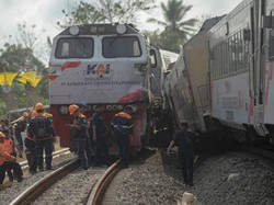 Daftar 9 KA yang Putar Jalur Dampak Kecelakaan KA di Sentolo