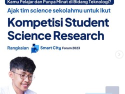 Disdik DKI & Jakarta Smart City Buka Lomba Riset Khusus Siswa, Cek Infonya di Sini