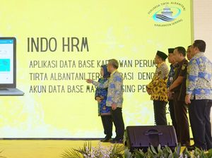 Ciptakan e-Keran, Perumda Tirta Al Bantani Dipuji Bupati Serang