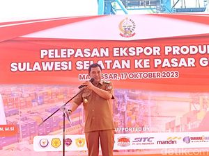 Bahtiar Lepas Ekspor Komoditas Unggulan Sulsel Rp 1,46 T, Ada Kopi-Mie Instan Bahtiar Lepas Ekspor Komoditas Unggulan Sulsel Rp 1,46 T, Ada Kopi-Mie Instan
