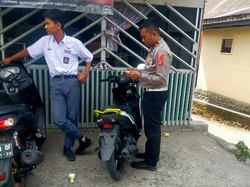Polisi Amankan 2 Motor Freestyle di Soppeng, Pemilik di Bawah Umur Ditilang