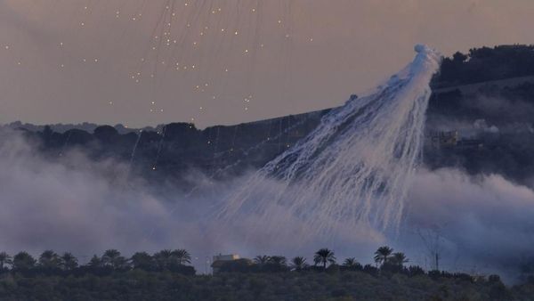 Potret Israel Bombardir Desa Dahaira Lebanon