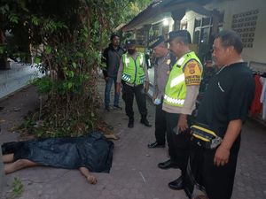 Pria Guling-guling Kesakitan lalu Tewas di Halaman Kos Pria Guling-guling Kesakitan lalu Tewas di Halaman Kos