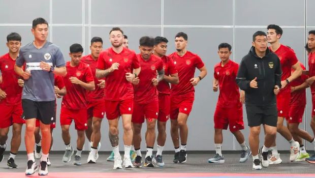 Timnas Indonesia latihan di Brunei. Dok PSSI