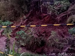 Tebing 10 Meter di Tapen Banjarnegara Longsor Bikin Saluran Irigasi Pampat