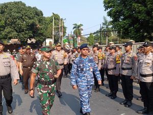 Polres hingga Kodim Bogor Gelar Pasukan Pengamanan Kawal Pemilu 2024