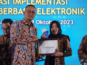 Pemkab Mojokerto Terbaik Kedua Pemanfaatan Pusat Data Nasional Tahun 2023