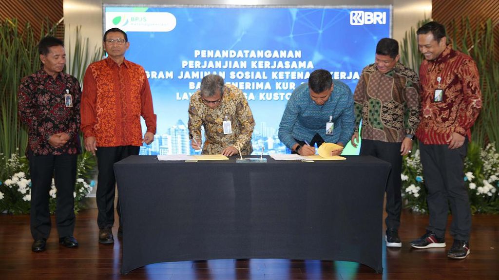 Debitur KUR BRI Dapatkan Perlindungan BPJS Ketenagakerjaan Debitur KUR BRI Dapatkan Perlindungan BPJS Ketenagakerjaan