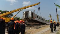 Evakuasi KA Argo Semeru di Kulon Progo Akhirnya Selesai