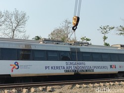 Sisa 2 Gerbong, KAI Ungkap Kesulitan Evakuasi Gerbong KA Argo Semeru