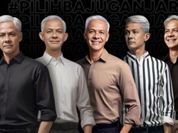 Ganjar Ajak Netizen Vote Outfit Buat Kegiatan Kampanye