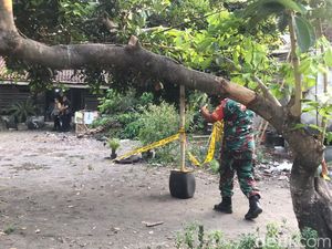 Garis Polisi Rumah Jalan Patangpuluhan Jogja yang Didatangi Gegana Dicopot Garis Polisi Rumah Jalan Patangpuluhan Jogja yang Didatangi Gegana Dicopot