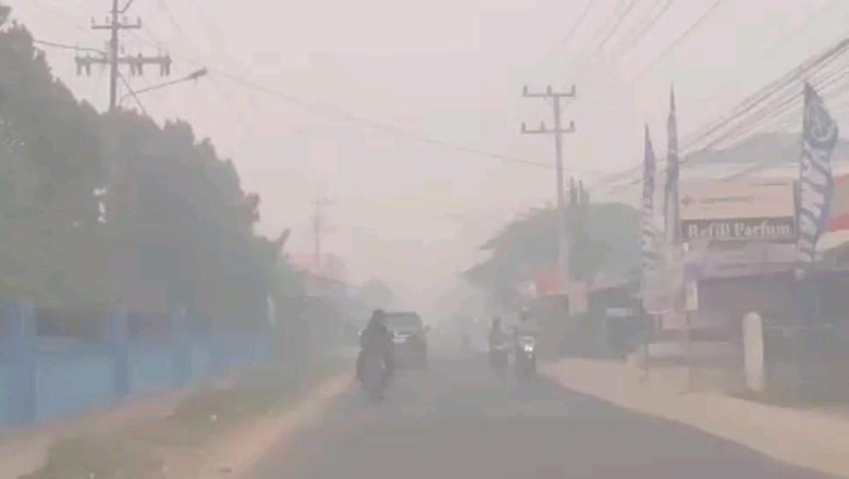 Langkah Pemprov Sumsel Usai Palembang Dikepung Kabut Asap Lagi