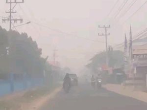 Kabut Asap Palembang Kian Pekat, Indeks Kualitas Udara Tembus Angka 365!