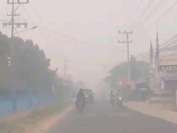 Kabut Asap Palembang Kian Pekat, Indeks Kualitas Udara Tembus Angka 365!