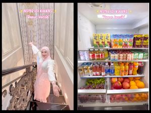 Intip Momen Crazy Rich Aceh Shella Saukia Saat Penuhi Isi Kulkas Dapur! Intip Momen Crazy Rich Aceh Shella Saukia Saat Penuhi Isi Kulkas Dapur!