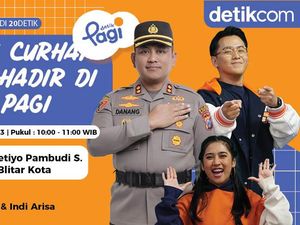 Saksikan Jumat Curhat detikPagi Kapolres Blitar Kota Pukul 10.00 WIB Saksikan Jumat Curhat detikPagi Kapolres Blitar Kota Pukul 10.00 WIB