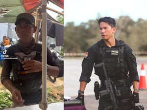 Kocak! Netizen Kompak Sebut Pedagang Papeda Ini Mirip Pangeran Mateen Kocak! Netizen Kompak Sebut Pedagang Papeda Ini Mirip Pangeran Mateen