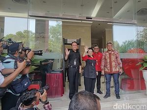 Megawati Tiba di DPP PDIP Jelang Pengumuman Cawapres Ganjar