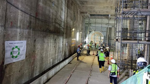 Melihat Jeroan MRT Fase 2A dari Monas hingga MH Thamrin (Tiara-detikcom)