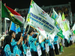 Ribuan Siswa Madrasah Ramaikan Porseni MI Jatim ke-VIII di Banyuwangi