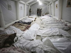 Duka di Gaza, Saat Jenazah Hanya Diantar Sehelai Kain & Sedikit Orang