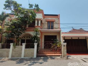 Suasana Rumah Mahfud Md di Sleman Jelang Pengumuman Cawapres Ganjar