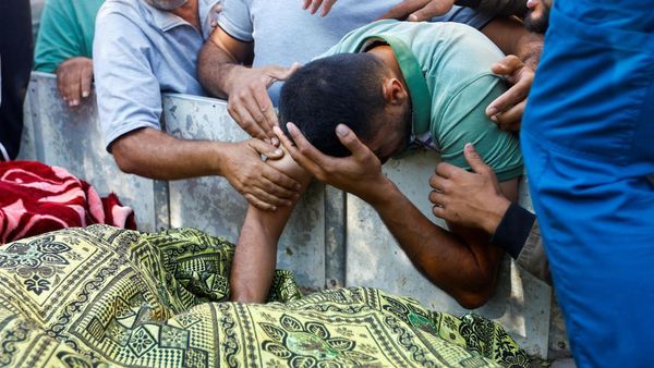 Tangis Pilu dari Tepi Gaza