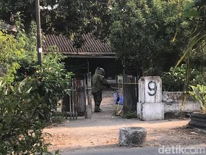 Suasana Rumah di Jalan Patangpuluhan Jogja yang Didatangi Gegana Suasana Rumah di Jalan Patangpuluhan Jogja yang Didatangi Gegana