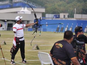 Asian Para Games: Atlet Panahan RI Dikelilingi Bukit, Diterjang Angin Asian Para Games: Atlet Panahan RI Dikelilingi Bukit, Diterjang Angin