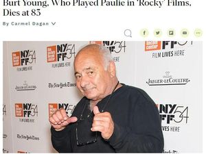 Bintang Film Rocky, Burt Young Meninggal Dunia