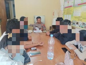 8 ABG Cowok-Cewek Pesta Miras Siang Bolong di Kudus Digerebek
