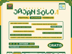 Festival Jajan Solo Digelar 20-22 Oktober 2023 di Mangkunegaran