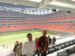Tinjau JIS Jelang Pildun U-17, Heru Budi: Persiapan Hampir 95%
