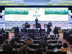 Indonesia Berbagi Pengalaman Perjuangkan Aset Negara di Forum AALCO Indonesia Berbagi Pengalaman Perjuangkan Aset Negara di Forum AALCO