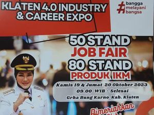 Catat! Hari Ini Klaten Career Expo Dibuka, Ada Ribuan Lowongan Kerja