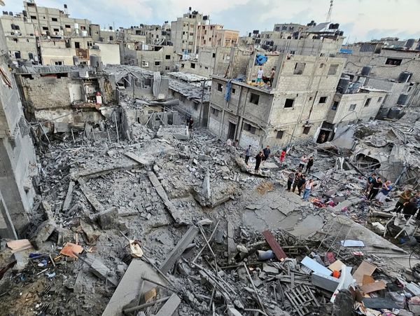 Kamp Jabalia Hancur Lebur Dibombardir Israel