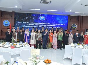 Lantik 17 Pejabat Baru, Kepala BNN: Kita Harus Kerja Penuh Semangat