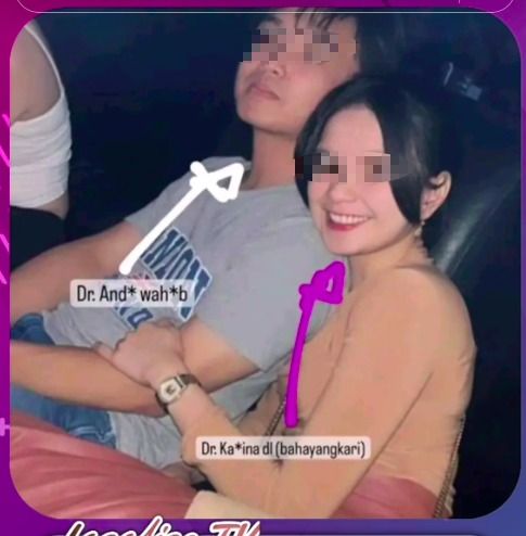 Foto diduga Kirana Dinda dan AW