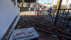 Penampakan RS Al Ahli Gaza Hancur Dibom Israel