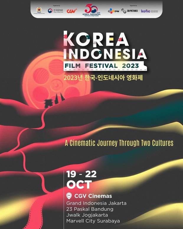 Korea Indonesia Film Festival kembali digelar tahun ini/Foto: instagram.com/festfilmkorea Korea Indonesia Film Festival kembali digelar tahun ini
