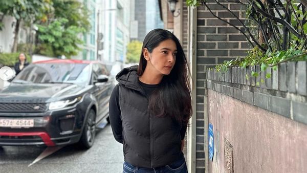 8 Foto Nabila Syakieb di Korea, Dipuji Artis Tercantik Meski Tampil Natural