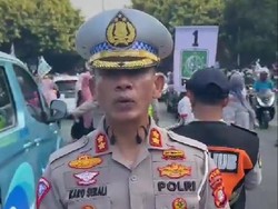 Ada Pendaftaran Capres di KPU, Lalin Jl Rasuna Said Arah Menteng Macet