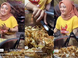 Viral Penjual Baby Crab di Bandung Mirip Arafah Rianti