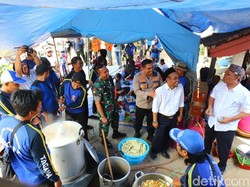 Posko Penanganan Kembali Dibuka Usai Gunung Lawu Terbakar