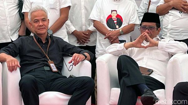 Potret Ganjar-Mahfud Md Sebelum Mendaftar ke KPU