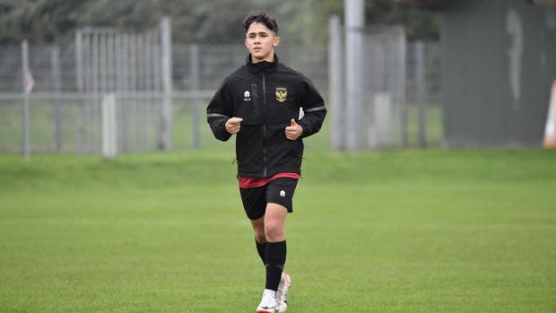 Striker Timnas Indonesia Amar Rayhan Brkic berpeluang tampil di Piala Dunia U-17. (Dok.PSSI)